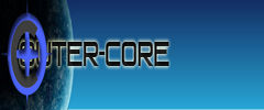Outer-core scifi web game banner