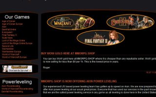 MMORPG Shop